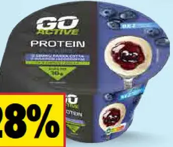 GO Active Dvojvrstvový puding proteínový