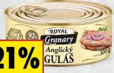 Royal Granary Anglický guláš