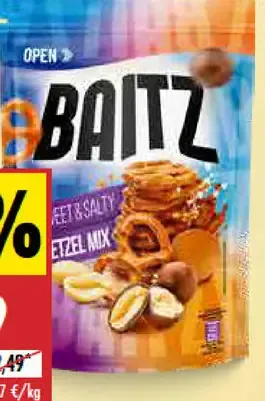 Zmes praclíkov a orechov Baitz