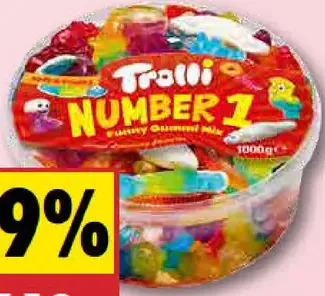 Želé cukríky Number 1
