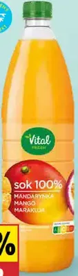 Vital Fresh Šťava Mandarinka Mango Marakuja