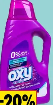 OXY Tekutý odstraňovač škvŕn rôzne druhy