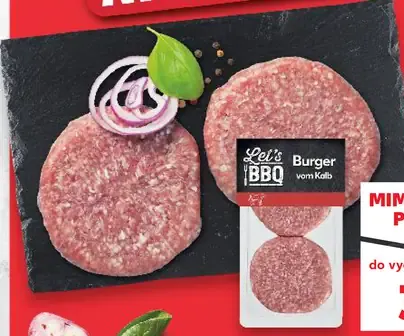 Let's BBQ Teľací burger