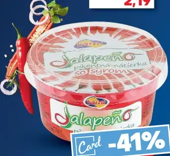 Jadranská Jalapeno nátierka