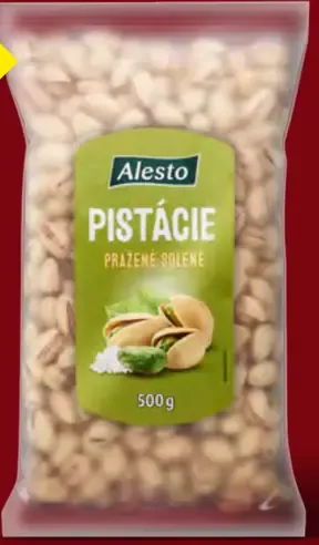 Alesto Pistácie pražené, solené