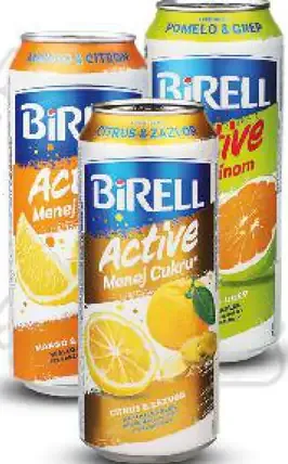 Birell nealkoholický radler plechovka