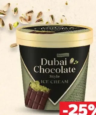 Dubai Chocolate Ice Cream