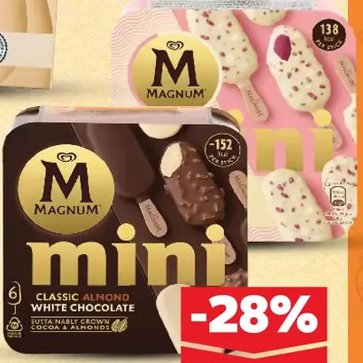 Magnum Mrazený smotanový krém