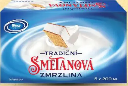 Tradíční Smetanová Zmrzlina