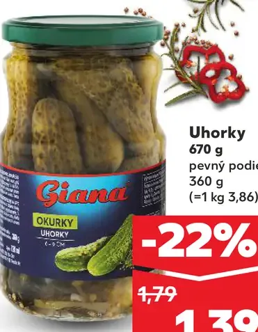 Giana uhorky pevný podiel
