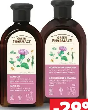 Green Pharmacy šampón alebo kondicionér na vlasy