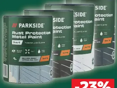 Parkside Antikorózny ochranný lak na kov