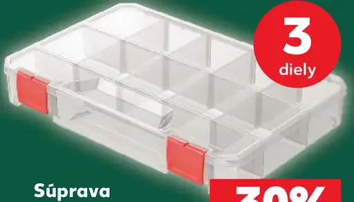 Súprava úložných boxov