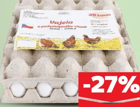 K-Classic Vajcia M z podstielkového chovu