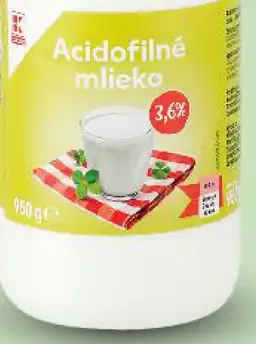 K-Classic Acidofilné Mlieko 3,6 %