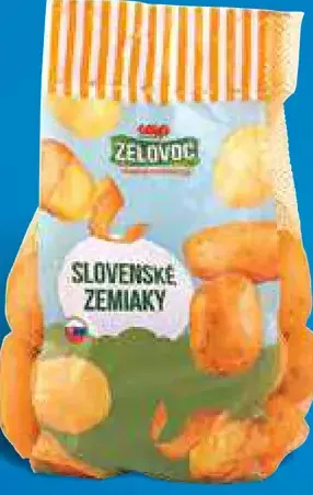 Zelovoc Zemiaky skoré žlté umyté