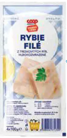 Filet z treskovitých rýb hlbokozmrazené