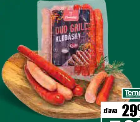 Duo gril klobásky