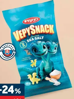 Vepy Vepysnack kukuričný snack