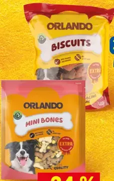 Orlando Mini Bones Snack pre psy