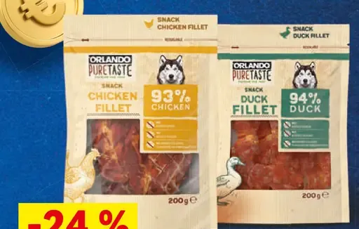 Orlando Puretaste Filety pre psy