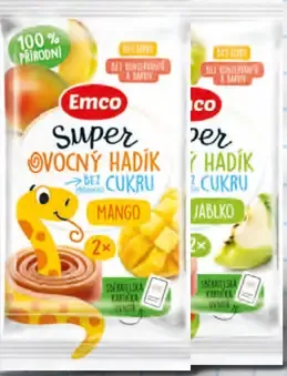 Emco Super ovocný hadíci bez cukru