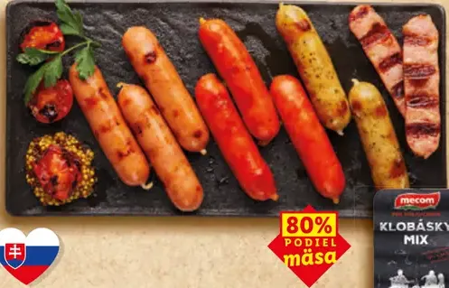 Mecom Mix grilovacích klobások
