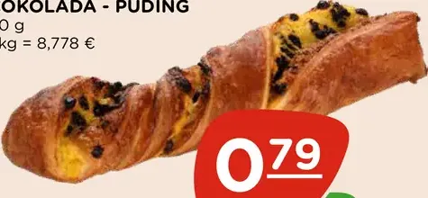 Twister čokoláda - puding