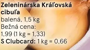Zeleninárska Kráľovská cibuľa