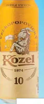 Velkopopovický Kozel 10° plechovka