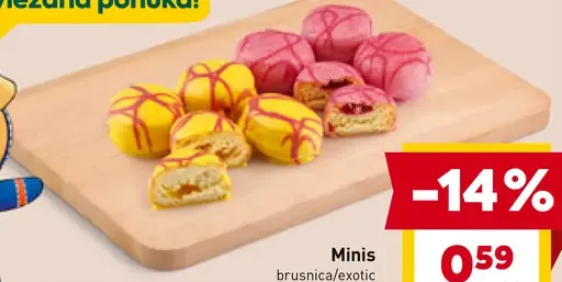 Minis brusnica/exotic