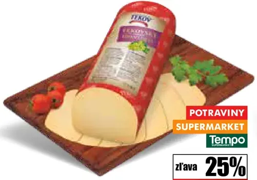 Tekovský Eidam údený syr