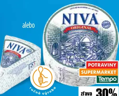 Niva 100g alebo Niva Original porciovaná