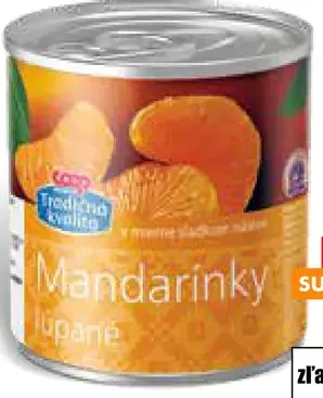 Mandarínky lúpané
