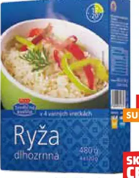Dlhá zrná Ryža