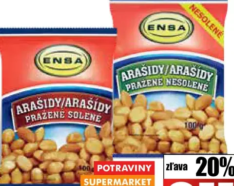 Ensa Arašídy pražené