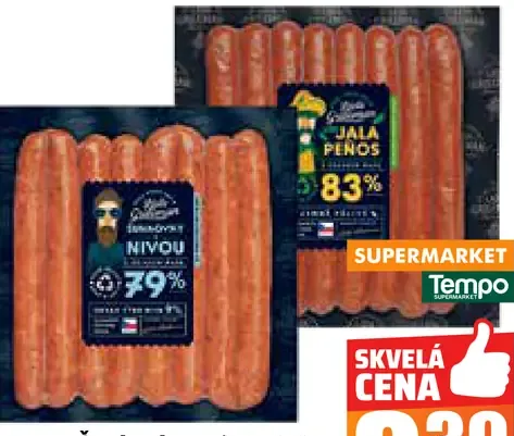 Šunkový s nivou Los Jalapeños
