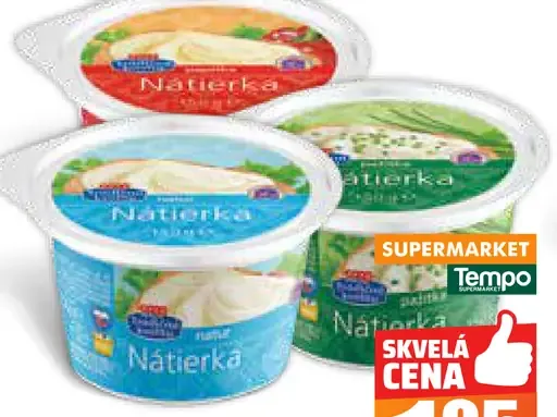 Nátierka 3 druhy