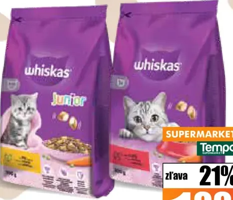 Whiskas granuly pre mačky