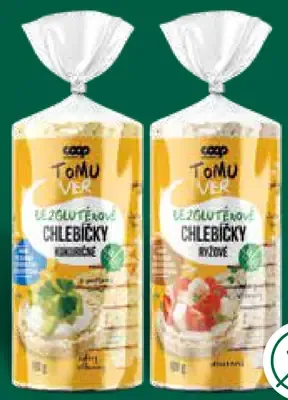 TOMU VER Kukuričné chlebíčky s morskou soľou