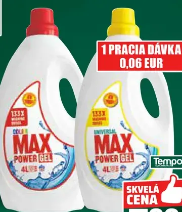 Max Power prací gél