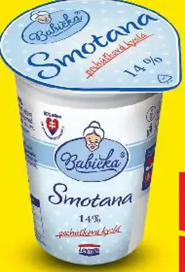 Babičkina kyslá smotana