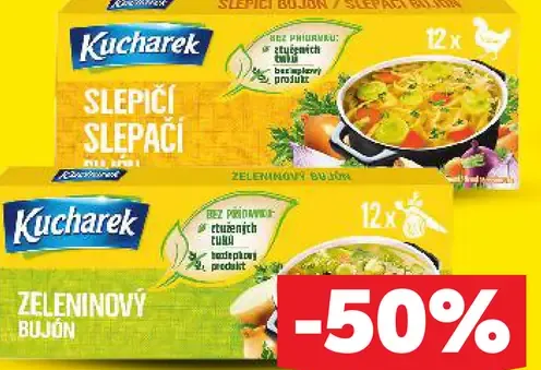 Kucharek slepačí bujón