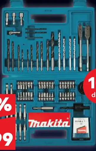 Makita Súprava bitov a vrtákov