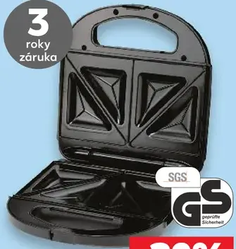 SWITCH ON Sendvičovač SOSMW 750 C3
