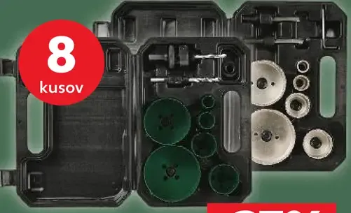 PARKSIDE Súprava dierovacích píl bimetalové alebo z tvrdokovu
