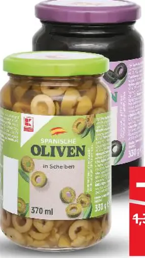 K-Classic Krájané olivy