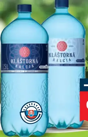 Kláštorná Kalcia minerálna voda