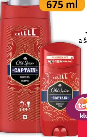 Old Spice Captain sprchový gél a šampón