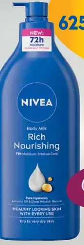 Nivea telové mlieko Rich Nourishing
